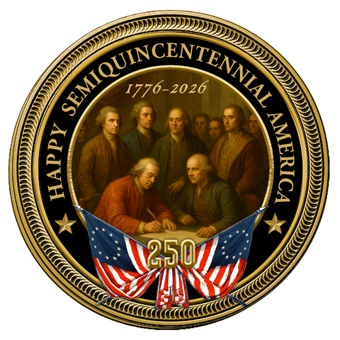 America 250 challenge coin
