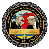 Trump Putin Pursuing Peace Summit Challenge Coin