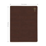 Personalized NIV Bible Faux Leather Medium Print Size with FULL COVER God Bless America Design