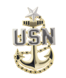 GENUINE US Navy SCPO Chief Anchor