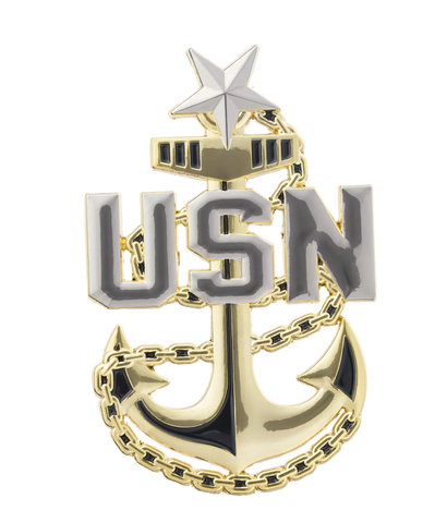 GENUINE US Navy SCPO Chief Anchor