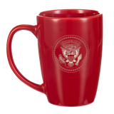 Ceramic Coffee Mug - (Deep Eteched - Screen Print) Department of State