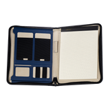 Full Size Zippered Padfolio -EOP debossed Press Seal