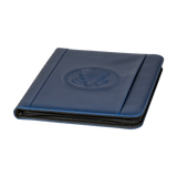 Full Size Zippered Padfolio -EOP debossed Press Seal