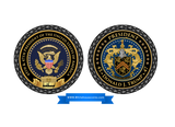 President Trump’s coin-Black and Gold Challenge Coin