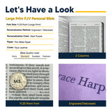 Trump 2025 Personalized KJV Bible – Purple Indexed