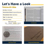 Trump 2025 Personalized NLT Bible – Faux Leather