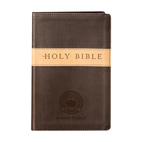 Trump 2025 Personalized NLT Bible – Faux Leather