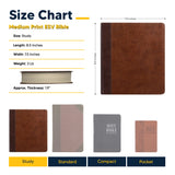 Trump 2025 Personalized ESV Bible – Brown Small Print
