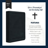 Trump 2025 Personalized NLT Bible – Black