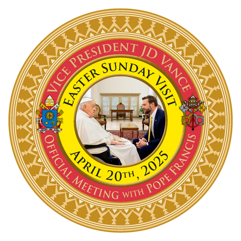 Vice President Vance Meets Pope Francis 2025 Coin