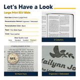 Trump 2025 Personalized ESV Bible – Black Thinline