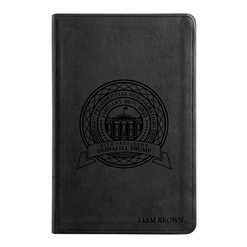 Trump 2025 Personalized ESV Bible – Black Thinline