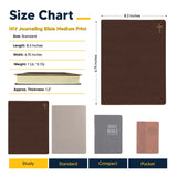 Trump 2025 Personalized NIV Bible – Brown Faux Leather