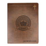 Trump 2025 Personalized NIV Bible – Brown Faux Leather