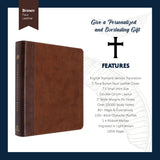Trump 2025 Personalized ESV Bible – Brown Small Print