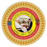 Vice President Vance Meets Pope Francis 2025 Coin